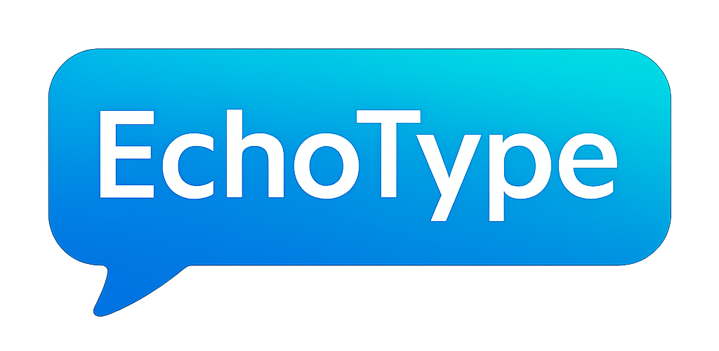 EchoType logo